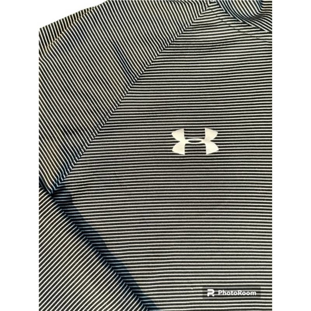 UNDER ARMOUR Women's UA Tech Navy Grey 1/4 Zip Long Sleeve Shirt SIZE Medium EUC - Picture 3 of 6